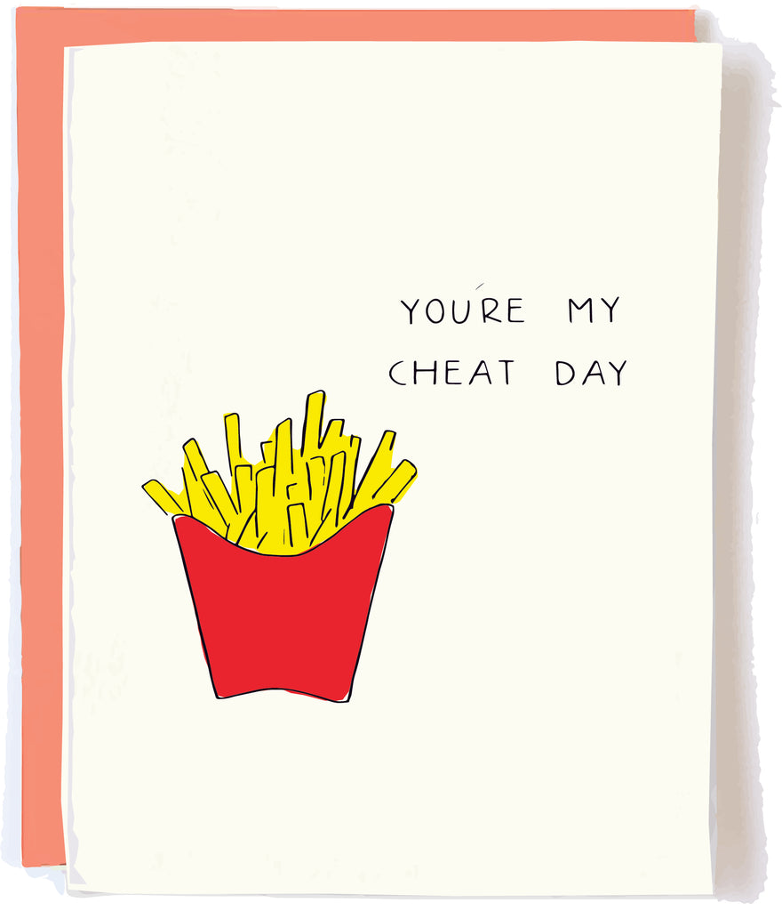Cheat Day Love Card by Pop + Paper