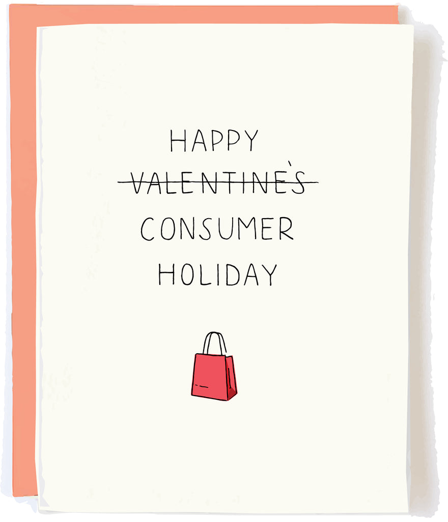 Happy Valentine's Day Consumer Card by Pop + Paper