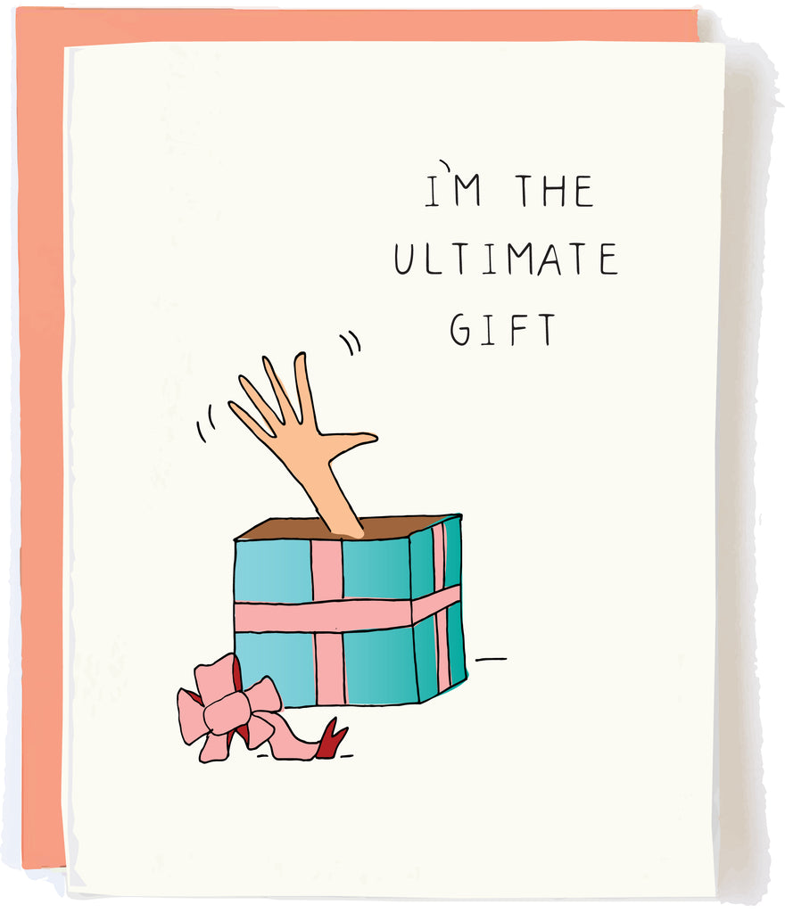 I'm The Gift Birthday Card