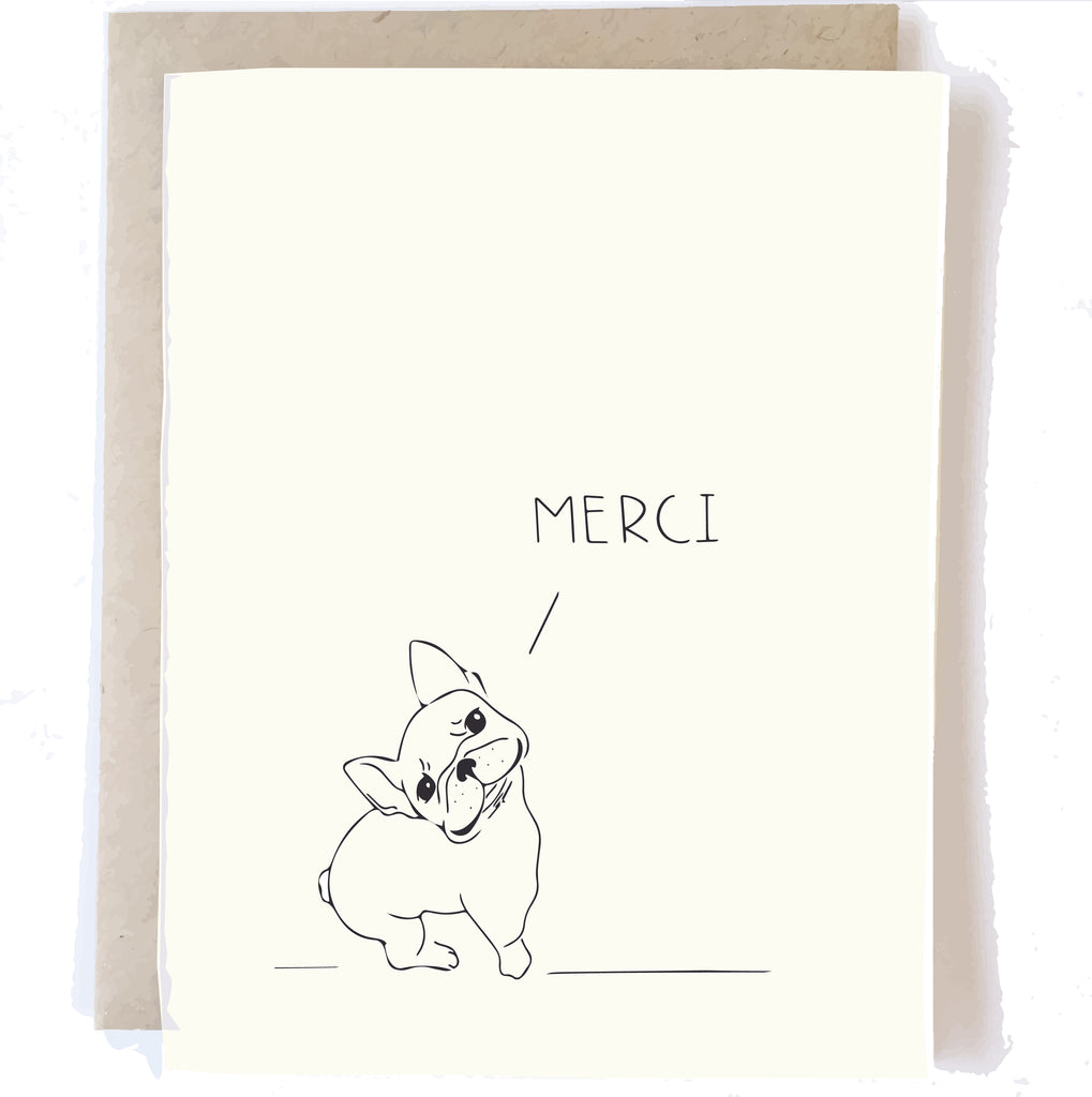 French Bulldog Card by Chalkscribe