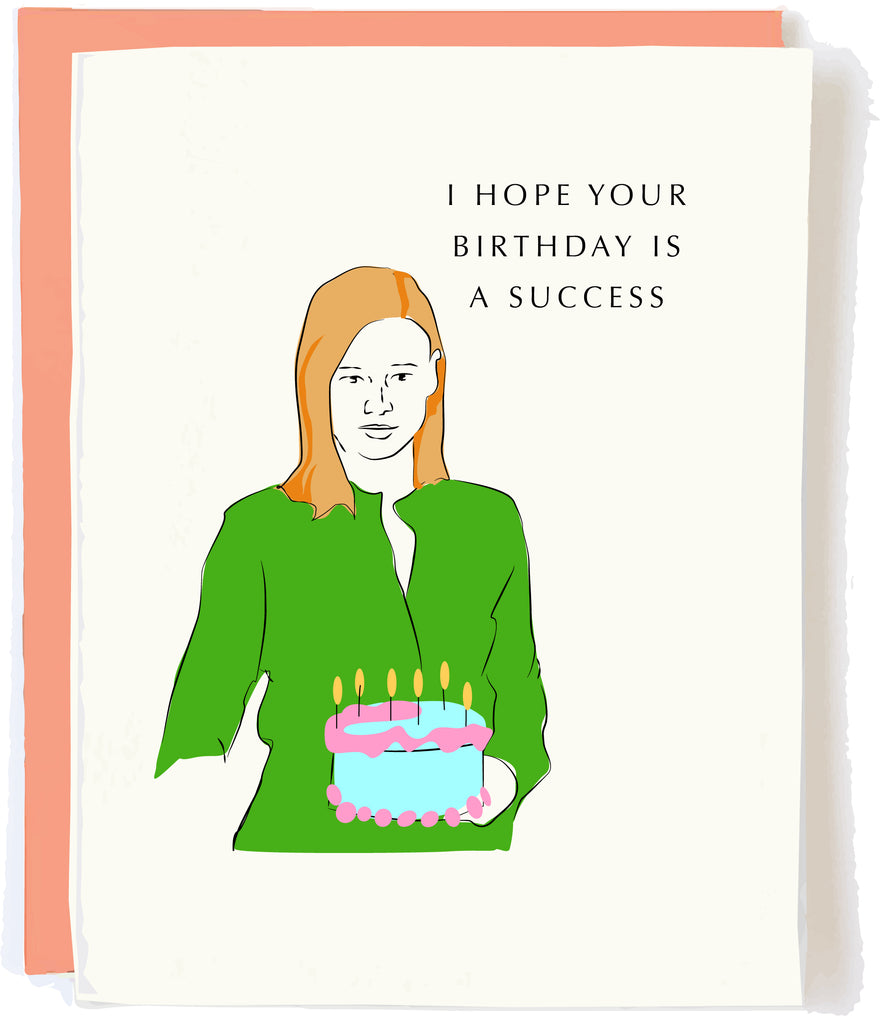 Succession Birthday Card Shiv by Pop + Paper