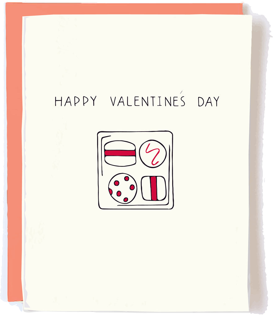 Valentine's Day card by pop and paper