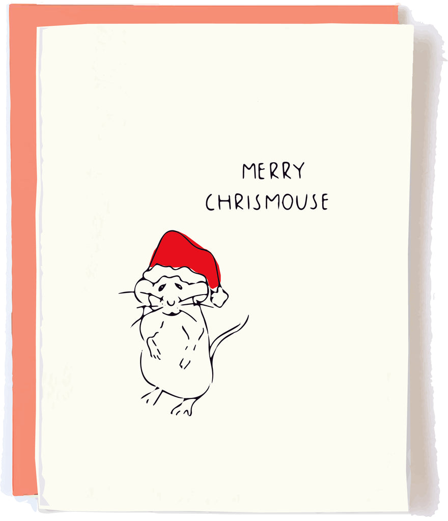 Pop and Paper Christmas Mouse Card