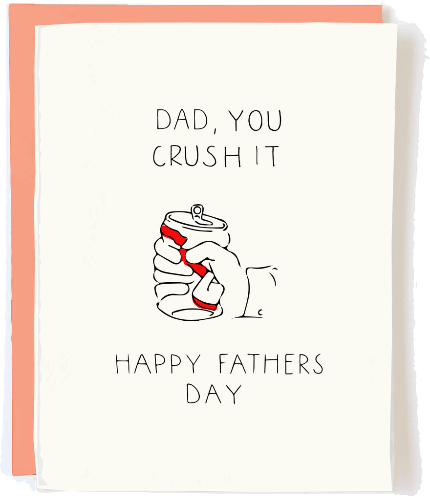 Crush It Father's Day Card
