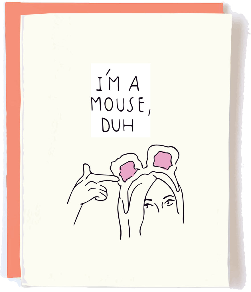 Mouse Duh Halloween Card by Pop and Paper