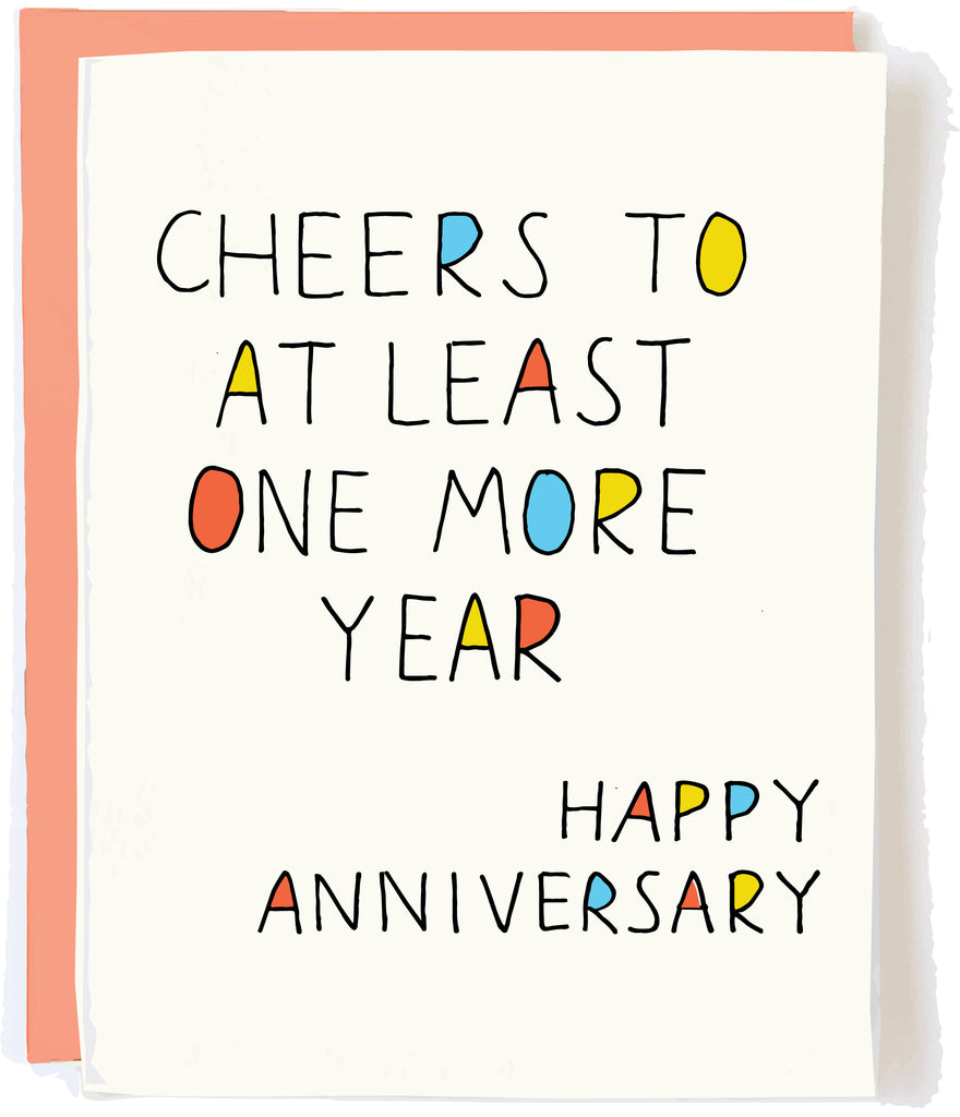 Funny Anniversary Card  by Pop + Paper