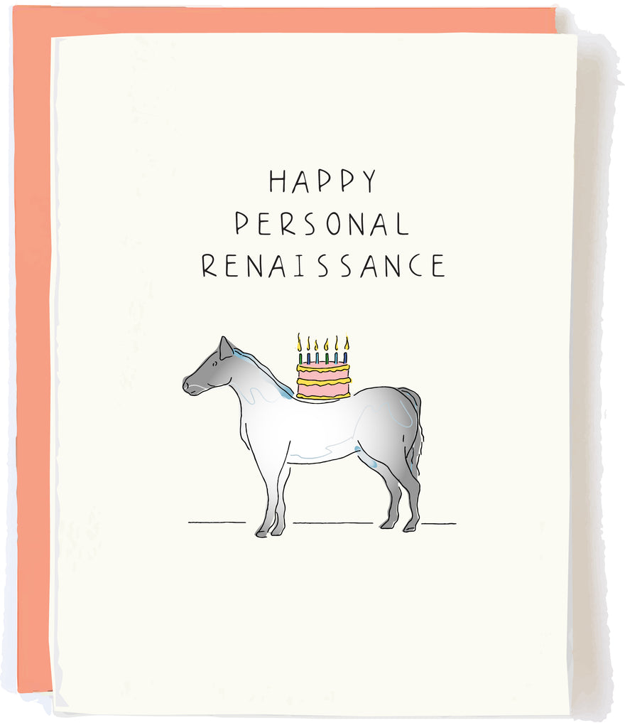 Renaissance Birthday Card