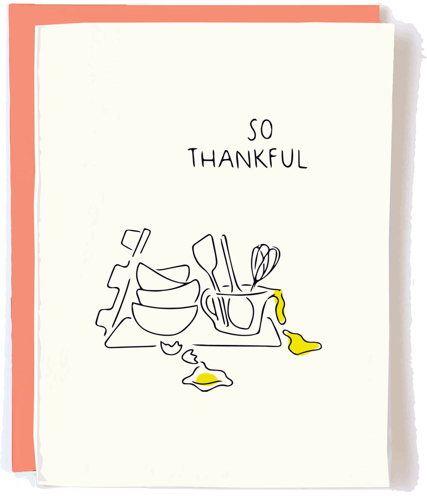 Funny Thanksgiving Card by Pop + Paper