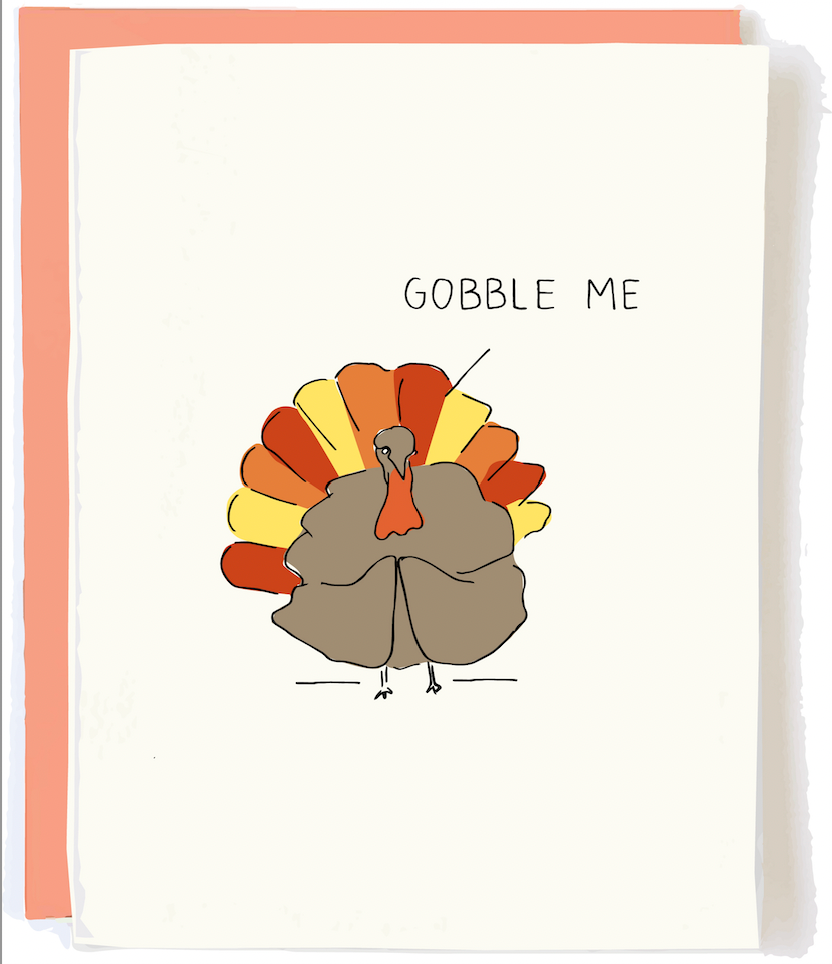 Thanksgiving Turkey Card