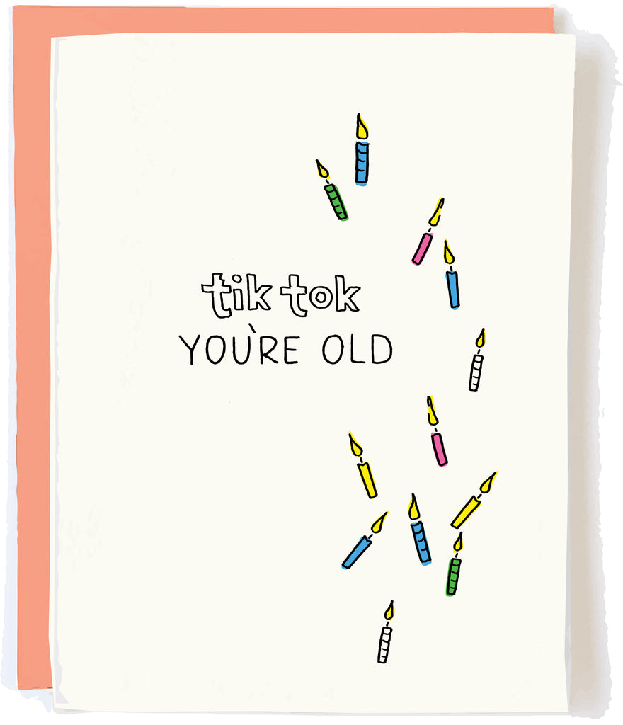 TikTok Birthday Card