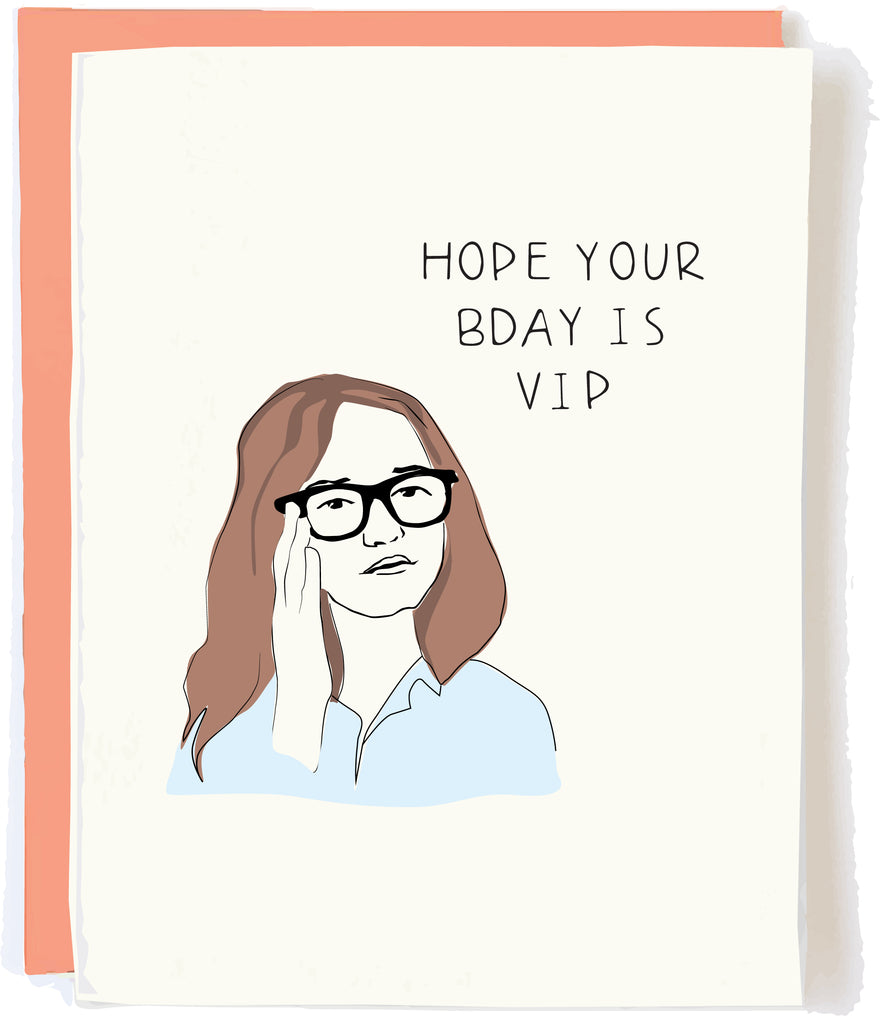 Anna Delvey Birthday Card VIP
