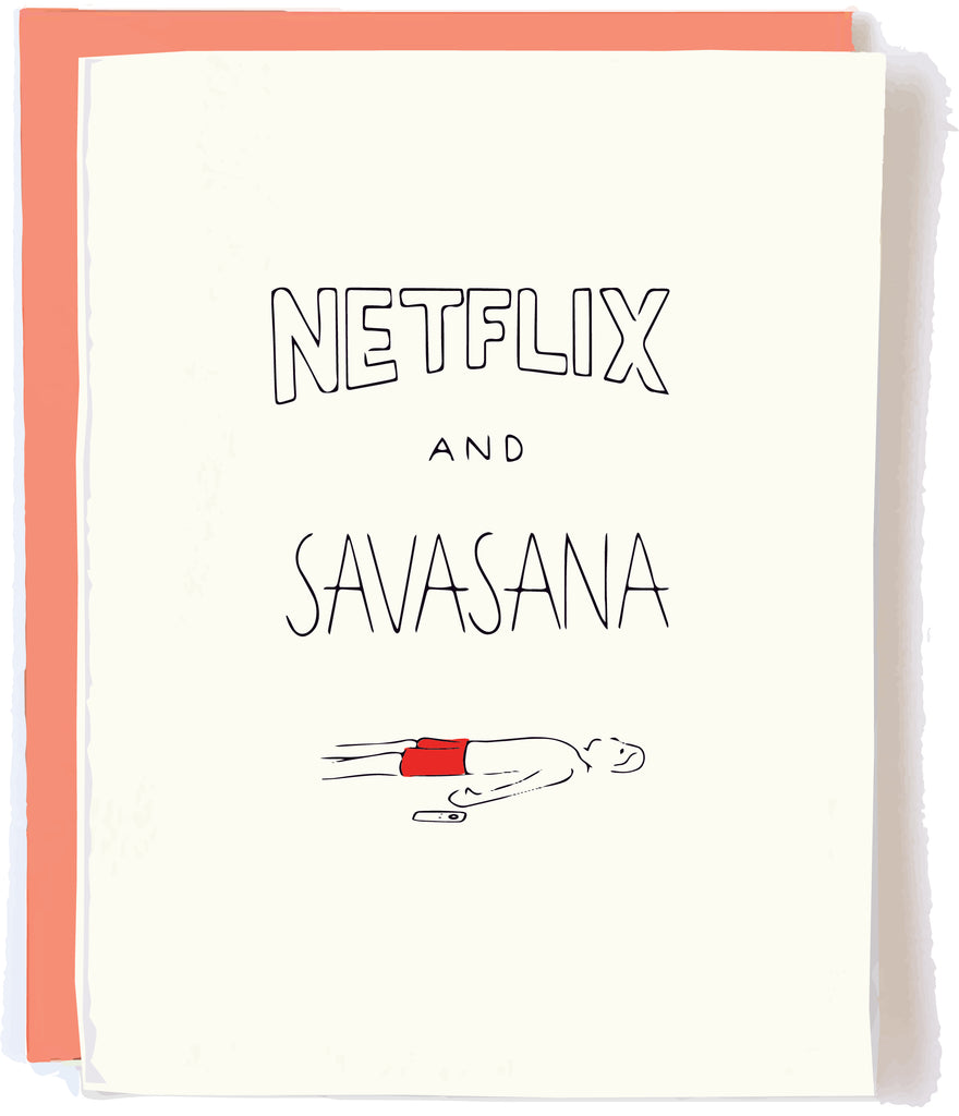 Yoga Card by Pop and Paper